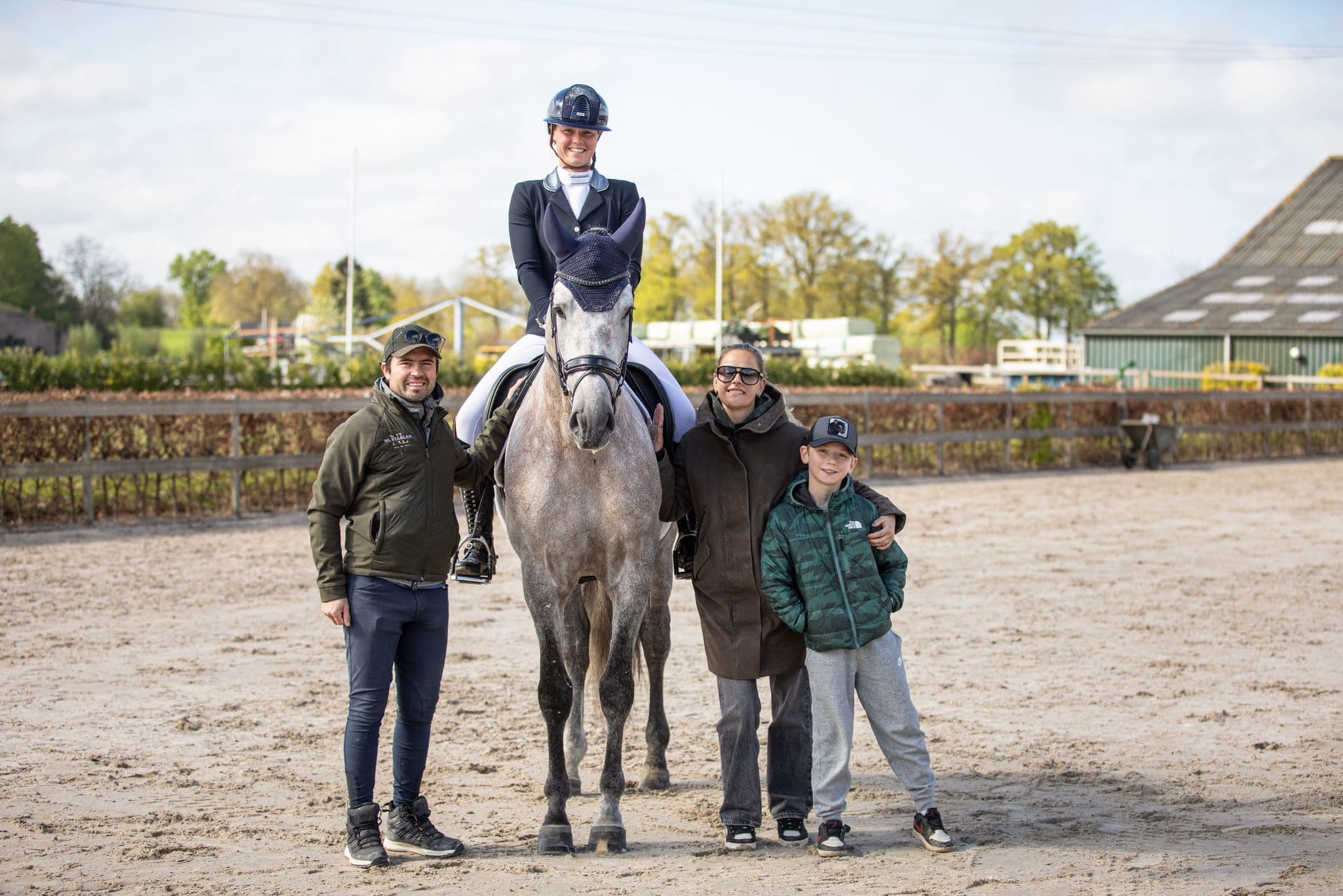 PRE-paard bij NL Stables